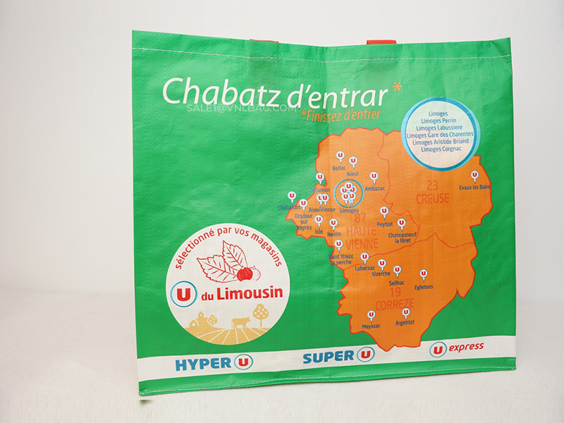 PP woven bag tubular mat lamination